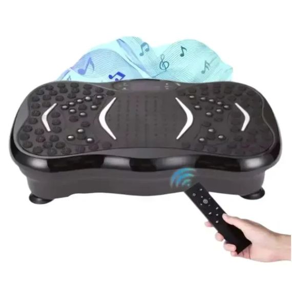 Тренажер с виброплатформой для снижения веса - Фитнес-платформа с петлями эспандерами  AND LY-761 | Зображення 4