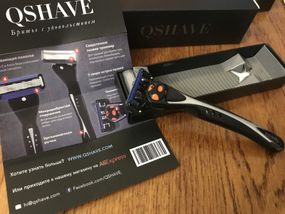 Класична ручна бритва QShave – точність і комфорт
