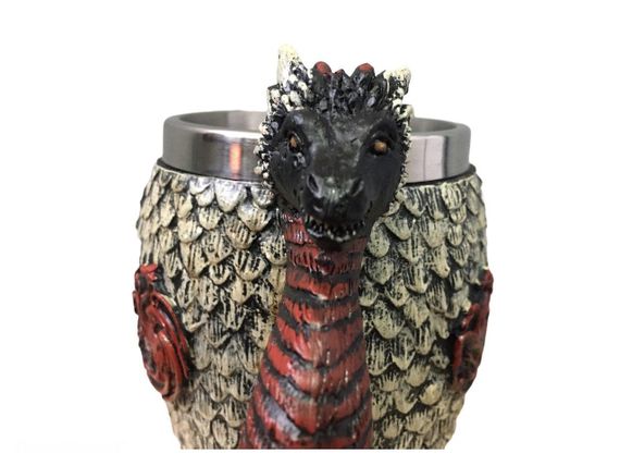 Кухоль Чашка Гра Престолів Fire and Blood Targaryen 3D Будинок Таргарієн Таргарієнси | Зображення 3