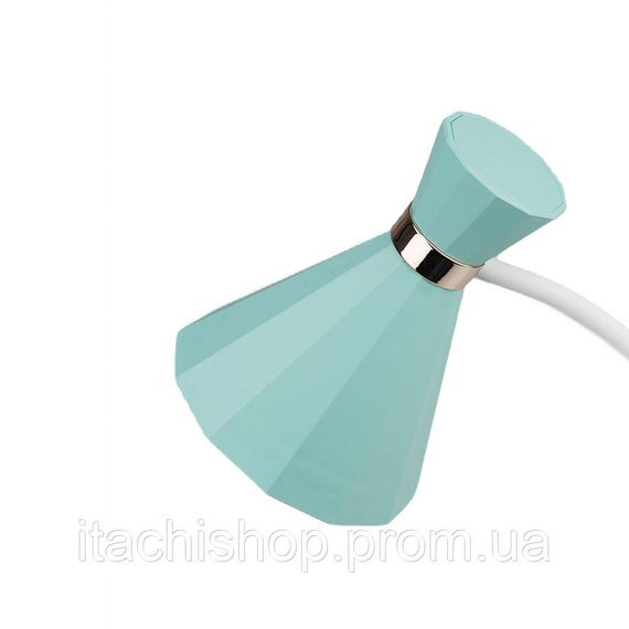 Лампа настільна акумуляторна з USB 3.2 Вт нічник настільний з сенсорним управлінням DM-5062 Блакитний | Зображення 1