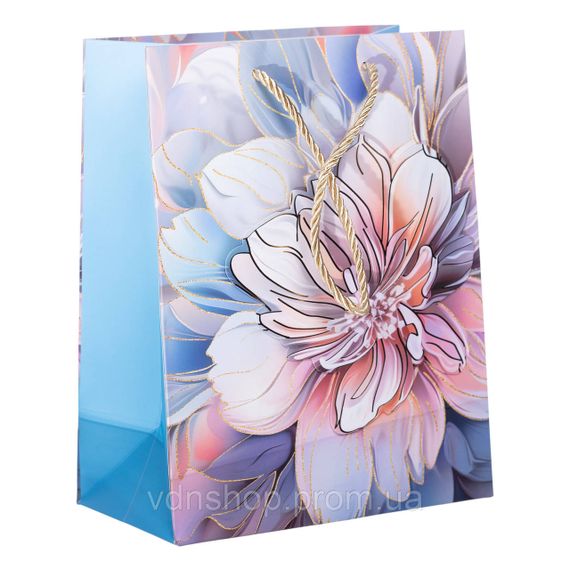 Набір подарункових пакетів з паперу 12 (шт.) гарні картонні пакети для подарунків 18×10×23 (см) HP-10359-8 | Зображення 4