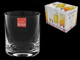 Набір склянок низьких Rona Classic 1605-0-280 280 мл 6 шт