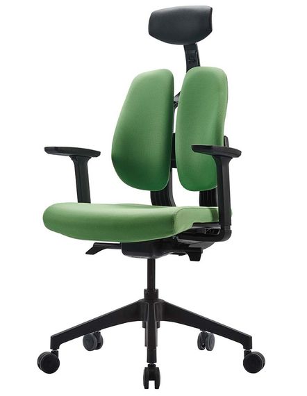 Кресло офисное DUOREST D2 blackgreen ортопедическое | Зображення 2