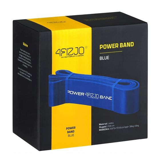 Еспандер-петля (резинка для фітнесу і спорту) 4FIZJO Power Band 64 мм 36-46 кг 4FJ1097 (P-5907222931097) | Зображення 1