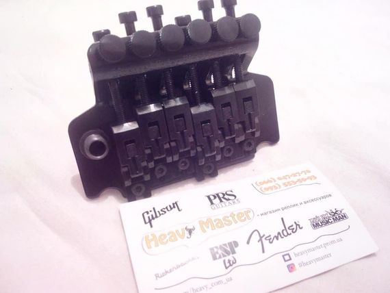 Гітарний Бридж Флойд роуз Floyd Rose тремоло для електрогітари гітари чорний | Зображення 3