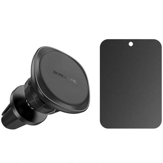 Автотримач Borofone BH102 Cloud magnetic (air outlet) Black | Зображення 6