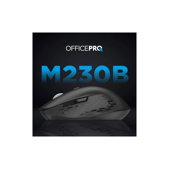 Мишка OfficePro M230B Silent Click Wireless/Bluetooth Black (M230B) | Зображення 4