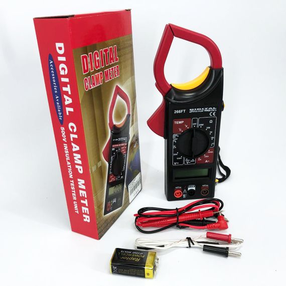 Тестер для проверки напряжения цифровой DT, Многофункциональный мультиметр для электриков QK-70 | Зображення 7