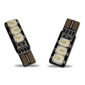 Светодиодная автолампа T10(W5W) 9W OSRAM CHIP(7060 3W)  Canbus (180 Lm)  с "обманкой" (Precision)