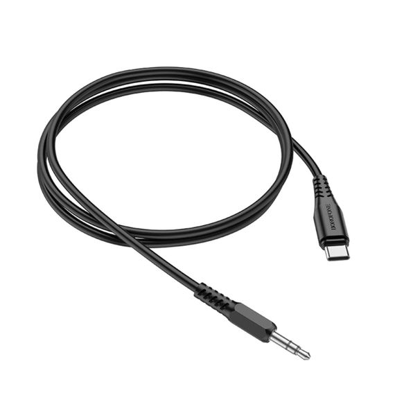 Аудiо-кабель BOROFONE BL8 Type-C digital audio conversion cable Black | Зображення 1