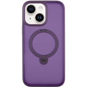Чохол Ummi Colorful with Magnetic Fit HQ Ring для Apple iPhone 14 / 13 (6.1") Purple