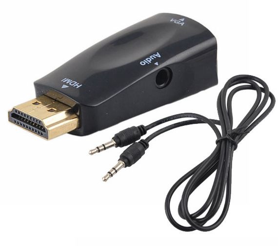 Конвертер перехідник HDMI в VGA+Audio | Зображення 1