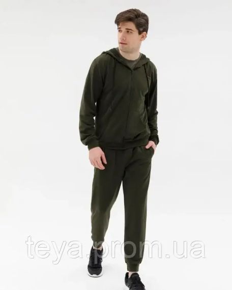 Спортивний костюм колір хакі розміри S, 3XL, XXL FI_004583