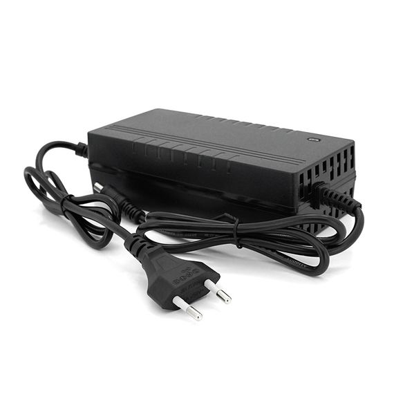 Зарядка для АКБ LiFePO4 36V (43.8V), 12S, 3A, шт. 5.5x2.5, с индикацией | Зображення 2