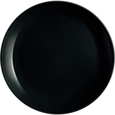 Тарілка Luminarc Diwali Black 19 см десертна (P0789)