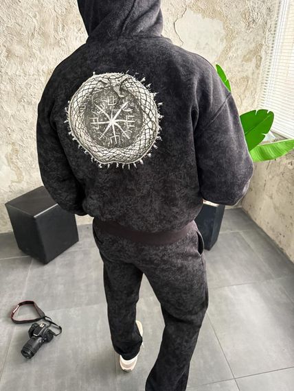 Костюм утеплений зіп худі/штани DRAPP дтф | Зображення 3