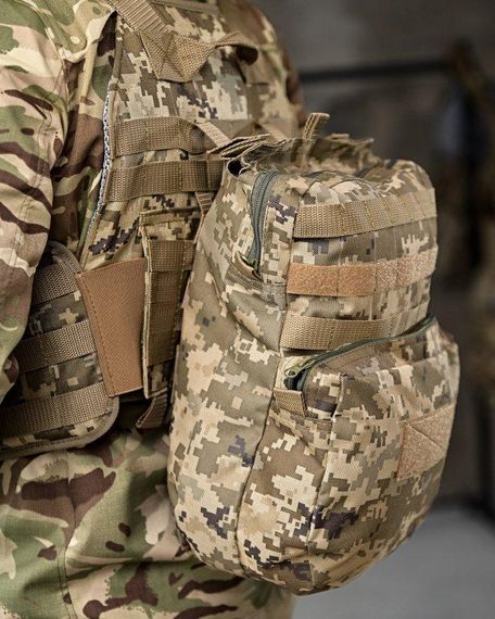 Плитоноска 4 точки сброса REGERT с рюкзаком пиксель ПП7857 | Зображення 5