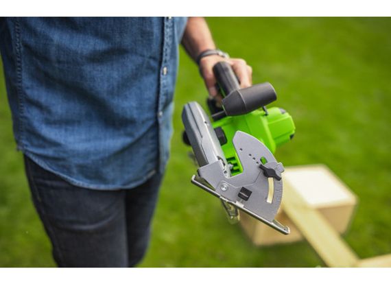 Циркулярна пила акумуляторна Greenworks GD24CS | Зображення 6