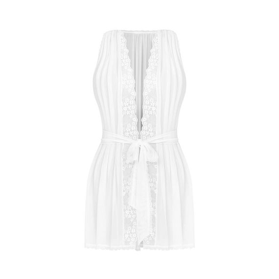Напівпрозорий пеньюар Obsessive Heavenlly peignoir XL/2XL | Зображення 2