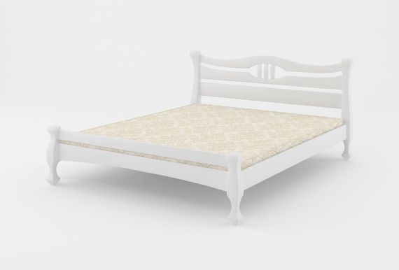Двоспальне ліжко iSmart Даллас Білий (RAL9003) 180х200 см (DMBG-1770)