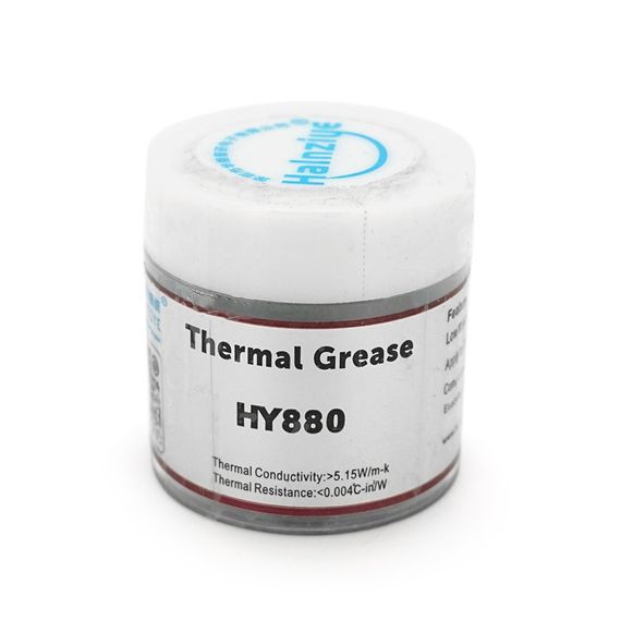 Паста термопроводящая HY-880 15g, банка, > 5.15W/m-K, <0.004 ° C-in2/W