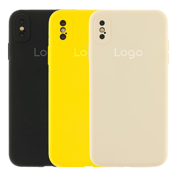 Чохол Silicone Case Full Size with Frame для iPhone X/Xs | Зображення 1