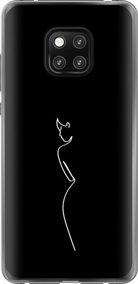 Чехол на Huawei Mate 20 Pro Силуэт1 "4590u-1567-17620"