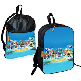 Школьный рюкзак детский Щенячий патроль + Сумка для обуви спортивной формы рюкзак-мешок мальчику (01900)