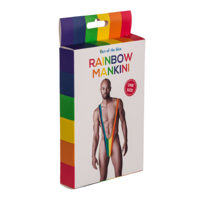 Чоловічі стрінги - Rainbow Mankini One Size | Зображення 5