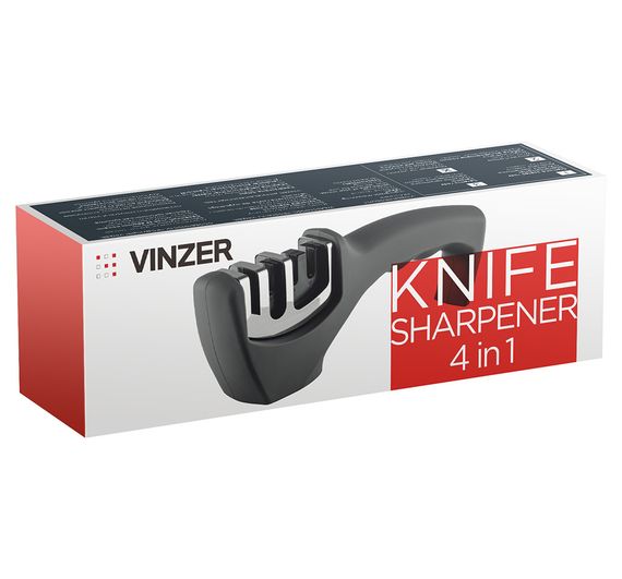Точилка для ножів та ножиць Vinzer 50309, ручна, універсальна, багатофункціональна | Зображення 3