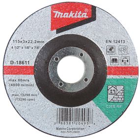 Диск по каменю MAKITA зачистний 125 мм 24R D-18518