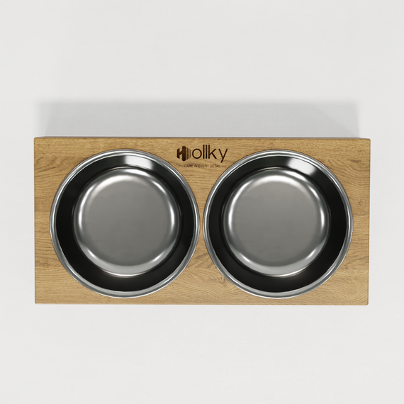 Миски на подставке для маленьких собак и котов Hollky Base XS (2 × 0,25 л) BXS-28145-GLNT | Зображення 13