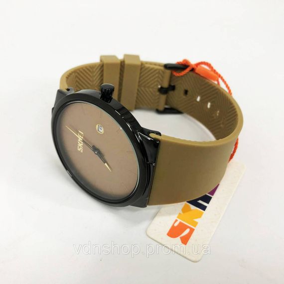 Круті чоловічі годинники SKMEI 1509KH, Солідні чоловічі годинники в строгому стилі JG-20 | Зображення 2