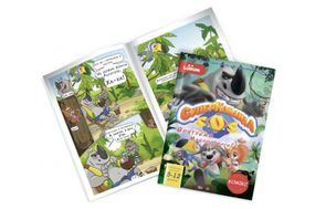 Книжка-комікс 2. "Суперкоманда SOS. Врятуй мавпоострів!" LS3548-52