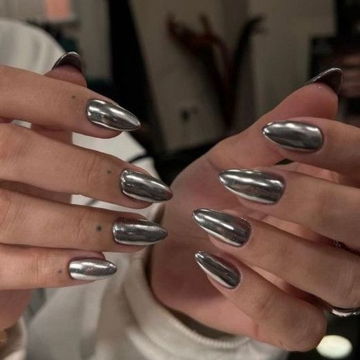 Дзеркальна втирка №11 (темно-срібна) + аплікатор