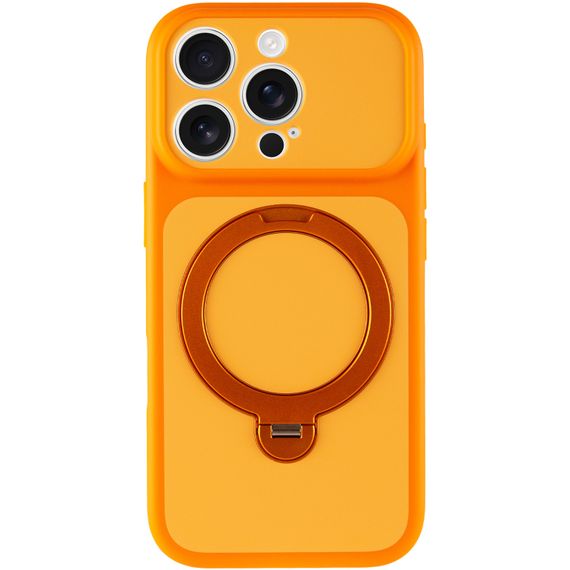 Чохол Ummi Full Camera with Magnetic Fit HQ Ring для Apple iPhone 16 Pro (6.3") Orange | Зображення 1
