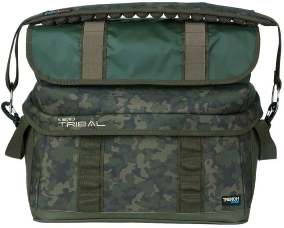 Сумка Shimano Trench Compact Carryall 43 Green camouflage | Зображення 1