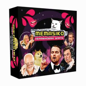 Настільна гра з мемами "Memasiko. Нерафіновані жарти" PLR-0024