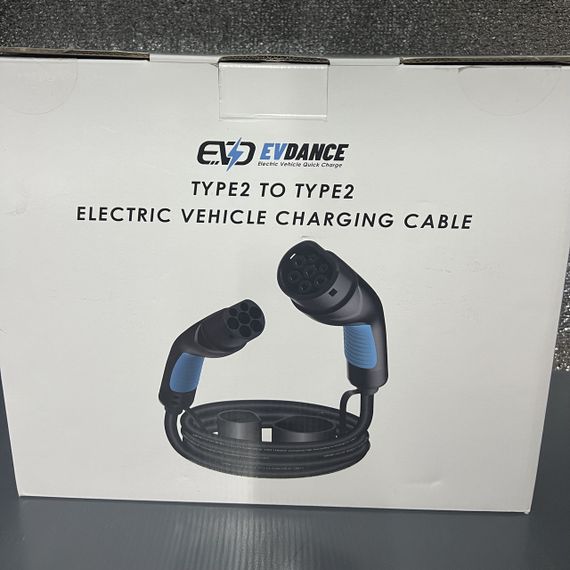 Зарядний кабель EVDANCE Type2 для автомобіля 11 кВт, 16 А, 6 м, 3-фазний заряд електромобіля IP65 | Зображення 4