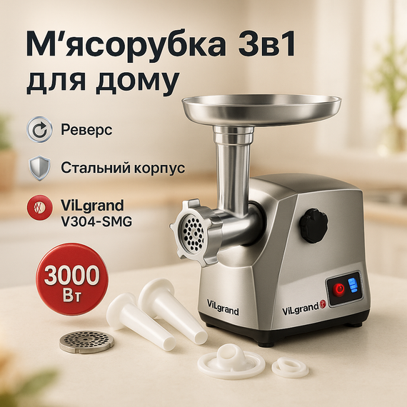 Мясорубка с мощным двигателем, Электрическая мясорубка для изготовления фарша Томатная ZK-41
