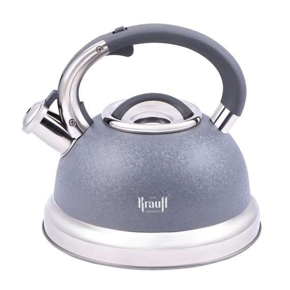 Чайник зі свистом Krauff Sieden 26-303-005 2.5 л сірий