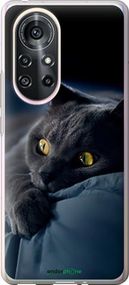 Чохол на Huawei Nova 8 Pro Димчастий кіт "825u-2246-2448"
