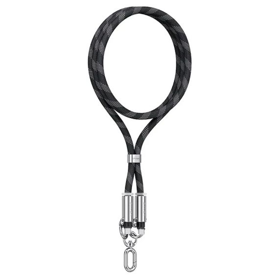 Дата кабель-шнурок Usams US-SJ745 Type-C to Type-C 60W (1.2m) Black