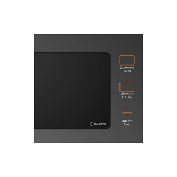 Килимок для мишки GamePro MP275B Speed/Control Black (MP275B) | Зображення 5