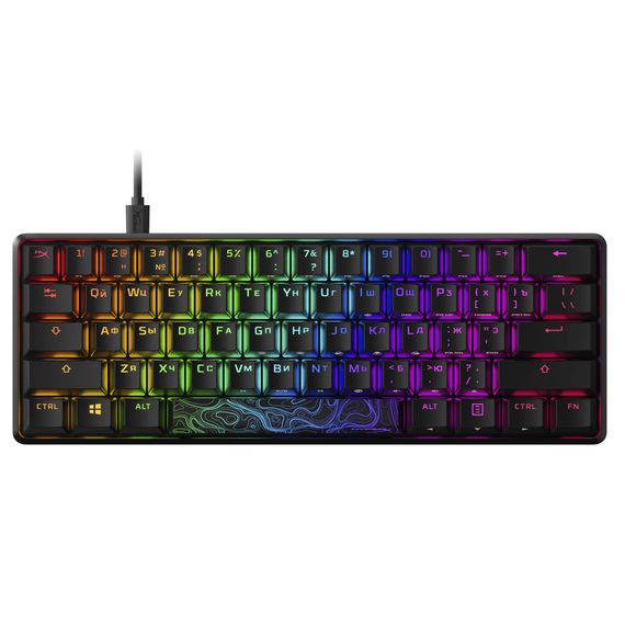 Клавіатура HyperX Alloy Origins 60 Black (4P5N0AA) | Зображення 3