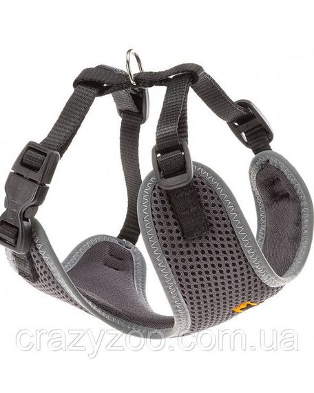 Шлея для собак Ferplast Nikita P S нейлонова сіра А: 24-31 см В: 30-41 см 1.5 см 75468717 | Зображення 1