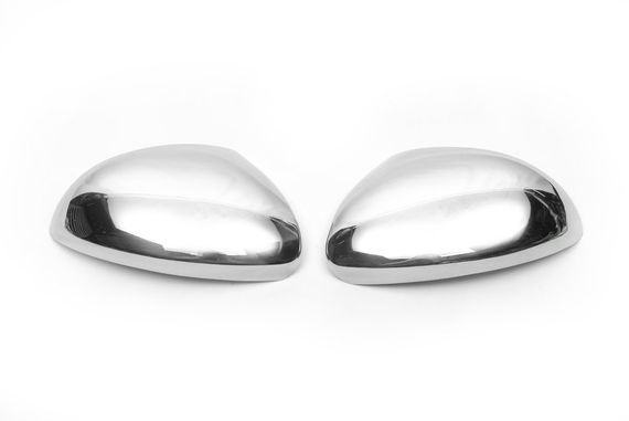 Накладки на зеркала (2 шт, нерж) Carmos - Турецкая сталь для Volkswagen Sharan 2010-2024 гг | Зображення 3