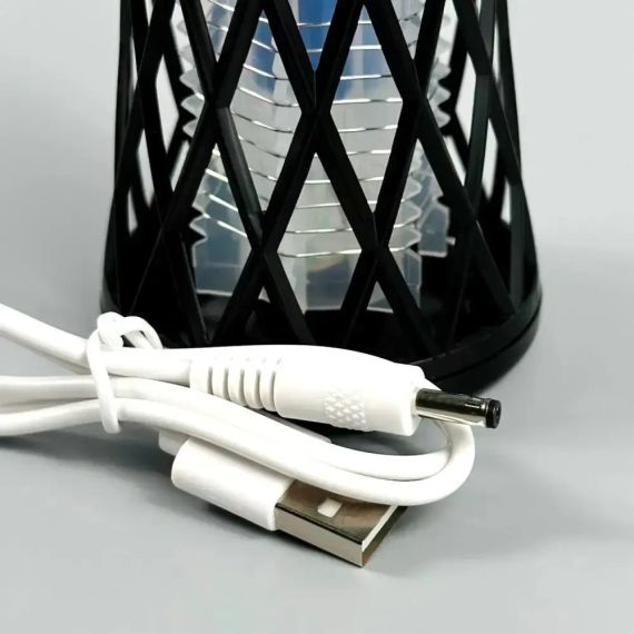 Лампа-ловушка от насекомых TX-WD02 Mini 2в1 800mAh (светильник, УФ-лампа) с встроенным аккумулятором 14cm | Зображення 5