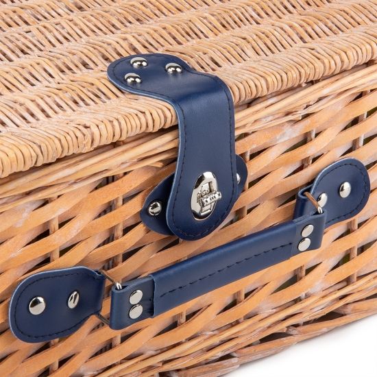 Набор для пикника в корзине на 4 персоны Хорошие Выходные | Зображення 2