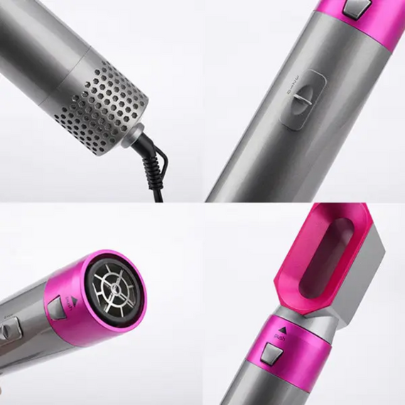 Багатофункціональний стайлер Hot Air Styler 5в1 для різних типів волосся з можливістю створення об'єму та випрямлення.   знижка | Зображення 4
